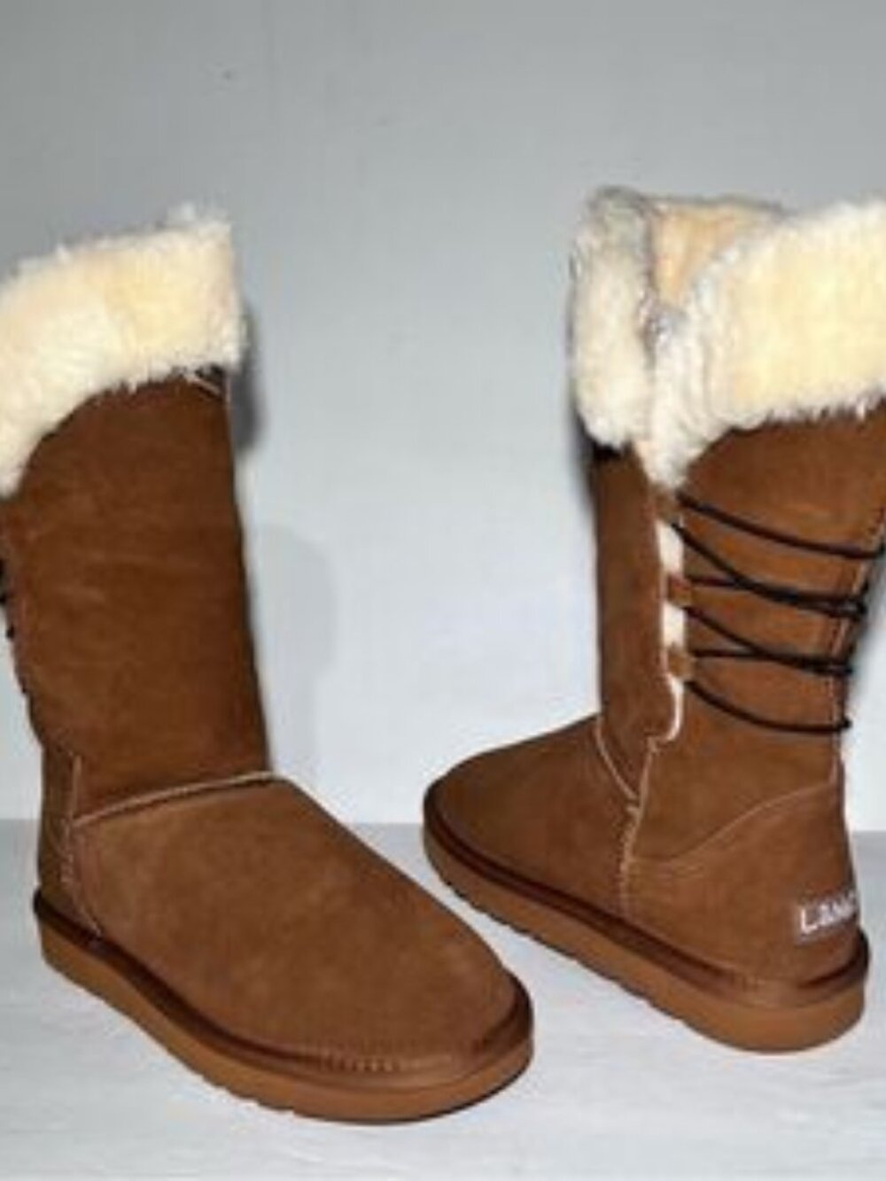 Lamo Celeste Water Resistant Suede Tall Winter Boots - Picture 2 of 6